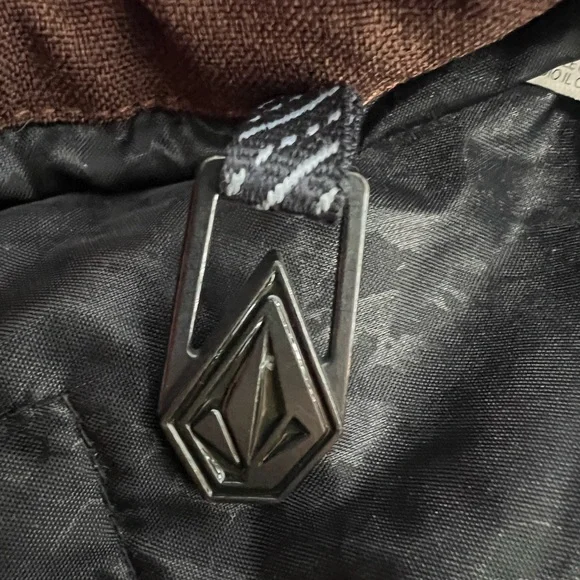 Men’s Volcom Mails Ins Jacket Near to New Condition no Flaws Brown Size Medium - Picture 14 of 14